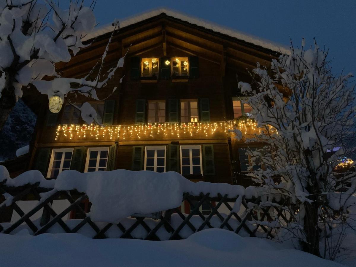 Chalet Schiltwald Innerwengen Wengen Exterior foto