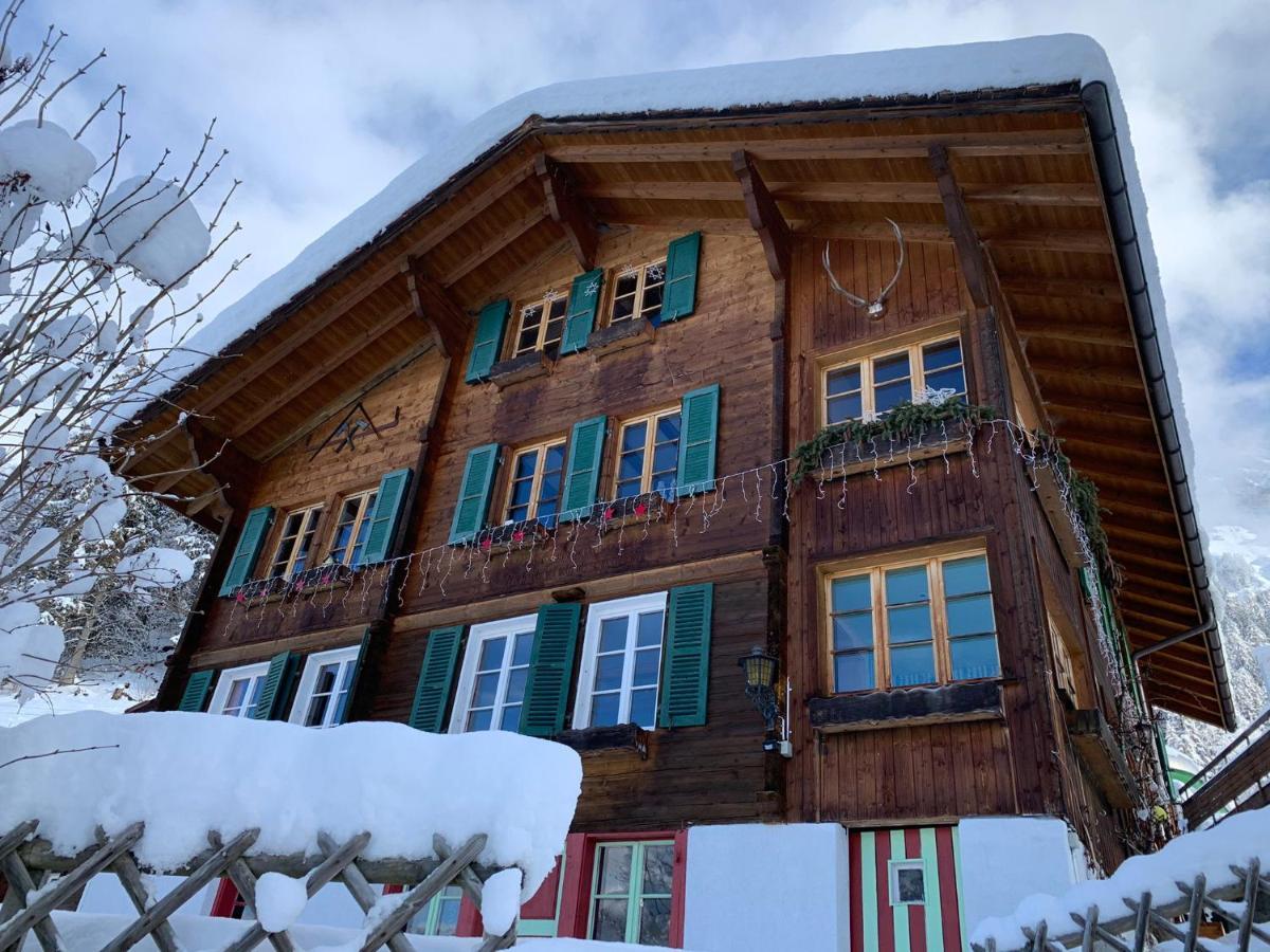 Chalet Schiltwald Innerwengen Wengen Exterior foto